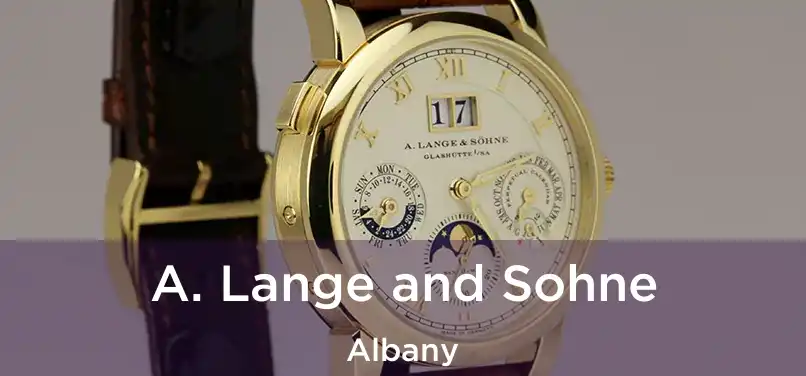 A. Lange and Sohne Albany